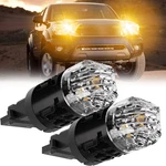 Led Drl Driving Daytime Running Light Bulbs 3156 3157 4114 4157 3500k Yellow. Fixed Price $37.49.