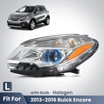 Halogen Headlight For 2013-2016 Buick Encore Chrome W/bulb Driver Left Side. Fixed Price $89.00.