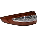 Tail Light Driver Side Red Lens W/bulb For Ford Fusion 13-16 Left Fo2804111. Fixed Price $723.99.