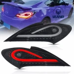 Vland Smoked Black Tail Lights For 2010-16 Hyundai Genesis Coupe Led Rear Lamps. Fixed Price $279.99.
