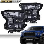 Fit For 2015-2017 Ford F150 Smoke Lens Headlights Clear Headlamps Left+right. Fixed Price $123.29.