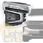 Full Led For 2021-2024 Chevy Tahoe/suburban Switchback Passenger Headlight Rh. Fixed Price $168.00.