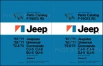 Commando Jeepster Cj Parts Book Catalog 1962-1973 1968 1969 1970 Jeep Cj5 Cj6. Fixed Price $89.00.