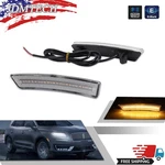 Clear For 2016-2018 Lincoln Mkx Front Bumper Fender Side Marker Lights Amber Led. Fixed Price $28.99.
