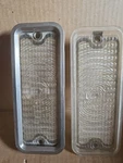 1973-80 Chevy Truck Parking Front Turn Lights Lens Lh Rh Guide It Sae Ip 73 Oem. Fixed Price $46.75.