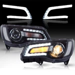 Vland Headlights Projector Led Dual Beam For Chrysler 300 2011-2023 Assembly. Fixed Price $274.99.