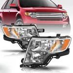 For 2007-2010 Ford Edge Se Sel Headlight Assembly Headlamp Pair Left+right Set. Fixed Price $144.99.