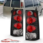 1996-2002 For Gmc Savana/chevrolet Express 1500 2500 3500 Black Tail Lights Pair. Fixed Price $89.07.