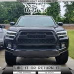 Vland Full Led Projector Headlights For 2016-2023 Toyota Tacoma Ront Lamps Black. Fixed Price $316.79.