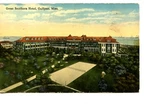 Aerial-great Southern Hotel-tennis Court-gulfport-mississippi-vintage Postcard. Fixed Price $7.99.