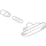 Genuine Bmw Addit. Turn Indicator Lamp, 63-13-7-165-846 New. Fixed Price $35.68.