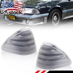 2x Clear Lens Front Outer Corner Parking Signal Light For 1987-1993 Ford Mustang. Fixed Price $69.99.