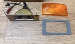 Nos Ford F100 Pick Up Truck Parking Lamp Light Assembly Front W/ Amber Lens. Fixed Price $86.13.