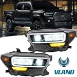 Pair For 2016-2023 Toyota Tacoma Led Drl Reflector Headlights Vland Front Lamps. Fixed Price $359.99.