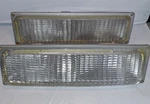 1988/89 Chevy C/k 1500 2500 3500 Park Turn Signal Light,lens Assemblies Used Oem. Fixed Price $24.98.