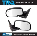 Trq Power Heated W/ Puddle Light Side View Mirrors Pair Set For Chevy Gmc. Fixed Price $124.95.