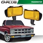Fit For 81-1982 Chevy Silverado Gmc Front Turn Signal Park Lights Yellow Lamps. Fixed Price $18.48.