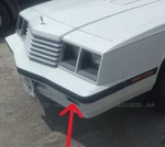 Le Baron, 400, 600 : 1982, 1983, 1984, 1985, Left Front Turn Signal Light. Fixed Price $50.00.