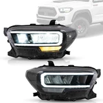 Vland Full Led Headlights Fits For Toyota Tacoma 2016-2023 Drl Reflector. Fixed Price $323.99.