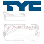 Tyc Front Ac Evaporator Core For 2002-2007 Subaru Impreza Heating Air Dg. Fixed Price $65.13.