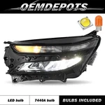For 2022-2024 Chevy Equinox Ls W/ Halogen Signal Led Reflect Headlight Left Side. Fixed Price $115.49.