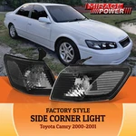 For 2000-2001 Toyota Camry Jdm Black Corner Lamps Driving Turn Signal Lights Set. Fixed Price $74.77.