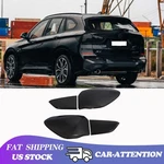 Smoked Black Abs Rear Tail Light Lamp Trim Cover For Bmw X1 F48 2020-2022 Lh+rh. Fixed Price $149.99.