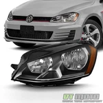 New Left, Driver Side 2015-2017 Volkswagen Golf Mk7 Halogen Headlight Headlamp. Fixed Price $64.99.