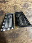 1978-1988 Gbody Monte Rear Tag Pocket License Plate Light Lens Pair Oem Gm. Fixed Price $25.00.