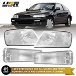 Combo Front Clear Bumper Signal + Corner Lights Bulbs For 88-89 Honda Crx. Fixed Price $72.95.