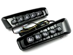 For 15-17 Ford F150 Front Raptor Style Bumper Switchback Dynamic Led Fog Lights. Fixed Price $79.90.