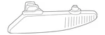 Genuine Mercedes-benz Turn Signal Lamp 230-820-16-21. Fixed Price $40.30.
