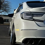 Clear Led Rear Bumper Reflector Lights For 2018-22 Honda Accord Sedan Taillight. Fixed Price $53.58.