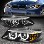Led U-halo For 05-08 Bmw 3-series E90 Black Housing Projector Headlight Lamps. Fixed Price $283.88.