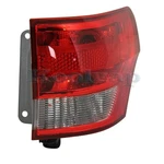 For 2011-2013 Grand Cherokee Rear Right Tail Lights Red & Clear Plastic V. Fixed Price $112.95.