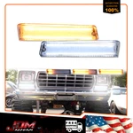 For 73-79 Ford F-150 Truck 78-79 Bronco Clear Switchback Led Drl Signal Lights. Fixed Price $64.99.