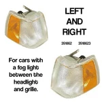Turn Signals Parking Light Volvo 760 940 960 With Fog Pair 3518622. Fixed Price $59.99.