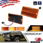Amber Bumper Sequential Switchback Led Drl Signal Lamp For 1969-1977 Ford Bronco. Fixed Price $49.99.