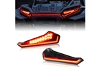 Tail Lights For Polaris Rzr Xp 1000 2024+, Smoked Black Led Taillights Rear. Fixed Price $136.50.