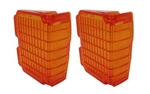 Us Made 1972 El Camino Gmc Sprint Amber Parking Lamp Lens Set New 72 Chevy Park. Fixed Price $90.89.