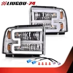 Fit For 2005-2007 Ford F250 F350 F450 F550 Super Duty Led Drl Headlights Lamps. Fixed Price $85.99.