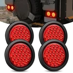 Nilight 4inch Round Trailer Tail Light 4pcs 24led Stop Brake Turn Marker. Fixed Price $39.99.