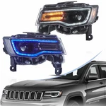 Vland Full Led Blue Drl Headlights For Jeep Grand Cherokee 2014-2022 Sequential. Fixed Price $394.99.