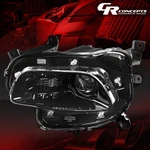 Left Black Housing Clear Corner Projector Headlight For 2014-2018 Jeep Cherokee. Fixed Price $85.77.
