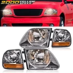 Fit For 97-03 Ford F150/99-02 Expedition Headlights+corner Lights Assembly Pair. Fixed Price $69.87.