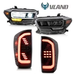 Vland Led Headlights+tail Lights For 2016-2024 Toyota Tacoma Trd Sr 5 Dynamic Lr. Fixed Price $564.95.