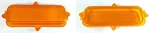 Pair (2) Amber Parking Park Light Lens For 1960-1966 Chevy Truck. Fixed Price $19.99.