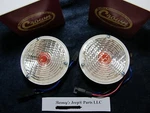 Fits Jeep Cj5 Cj6 Cj7 Front Signal Parking Lamp 1969 - 1976 1/2 989852 Pair!. Fixed Price $58.95.