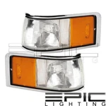 Corner Marker Turn Signal Lights For 1990-1994 Lincoln Town Car -left Right Pair. Fixed Price $129.65.