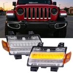 Sequential Led Turn Signal Lights For Jeep Wrangler Jl 2018-26 Gladiator Jt 20+. Fixed Price $121.50.